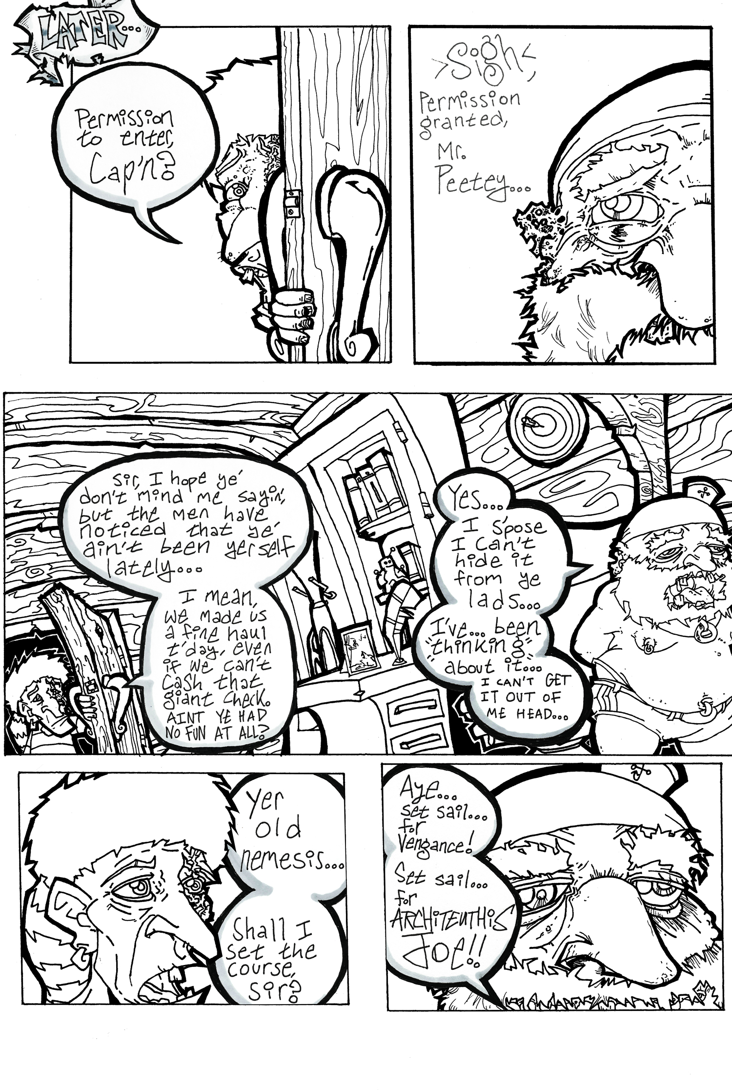 ish2 3 fantastic crap comics archieteuthis joe cryptozoology horror fantastic crap comics
